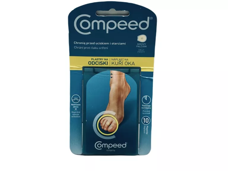 COMPEED PLASTRY NA ODCISKI MIĘDZY PALCAMI 10 SZTUK
