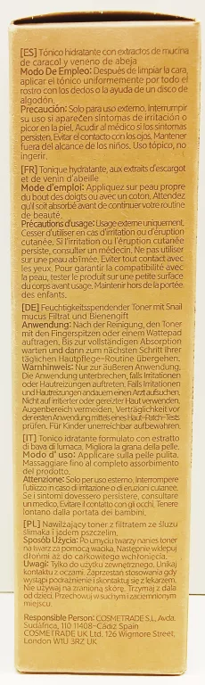 BENTON SNAIL BEE HIGH CONTENT NAWILŻAJĄCY TONIK 150 ML