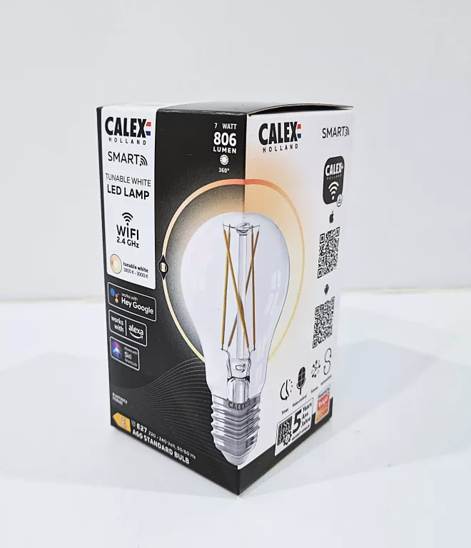 ŻARÓWKA CALEX SMART LED E27 806 LM 7 W 1800-3000 K