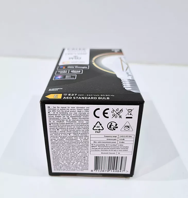 ŻARÓWKA CALEX SMART LED E27 806 LM 7 W 1800-3000 K