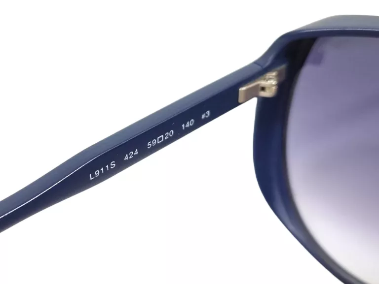OKULARY PRZECIWSŁONECZNE LACOSTE L911S C59 424 NIEBIESKI MAT