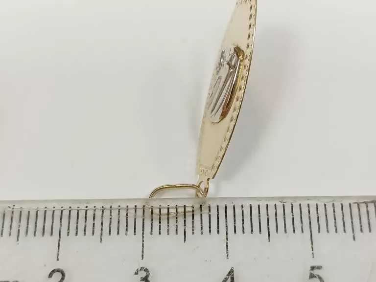 CIEKAWA ZŁOTA ZAWIESZKA/MEDALIK 1,05G  PR585
