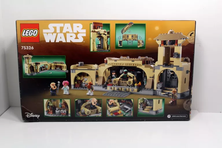 LEGO STAR WARS SALA TRONOWA BOBY FETTA 75326