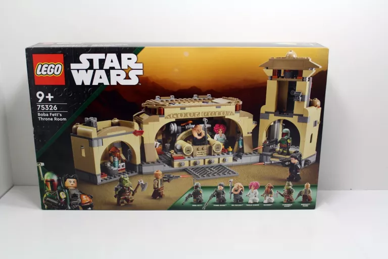 LEGO STAR WARS SALA TRONOWA BOBY FETTA 75326