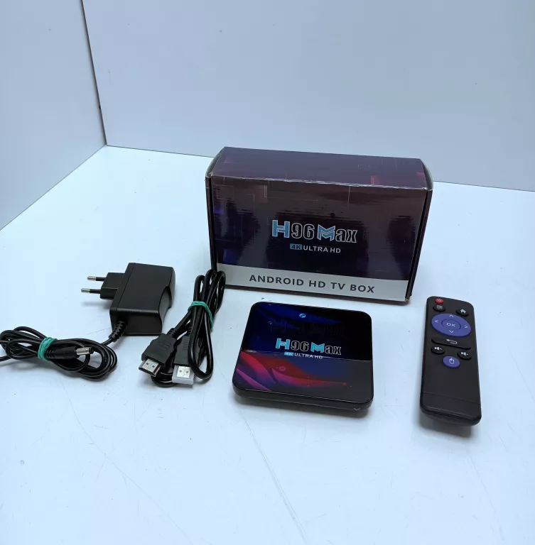 TV BOX H96 MAX 4K ULTRA HD ANDROID 11