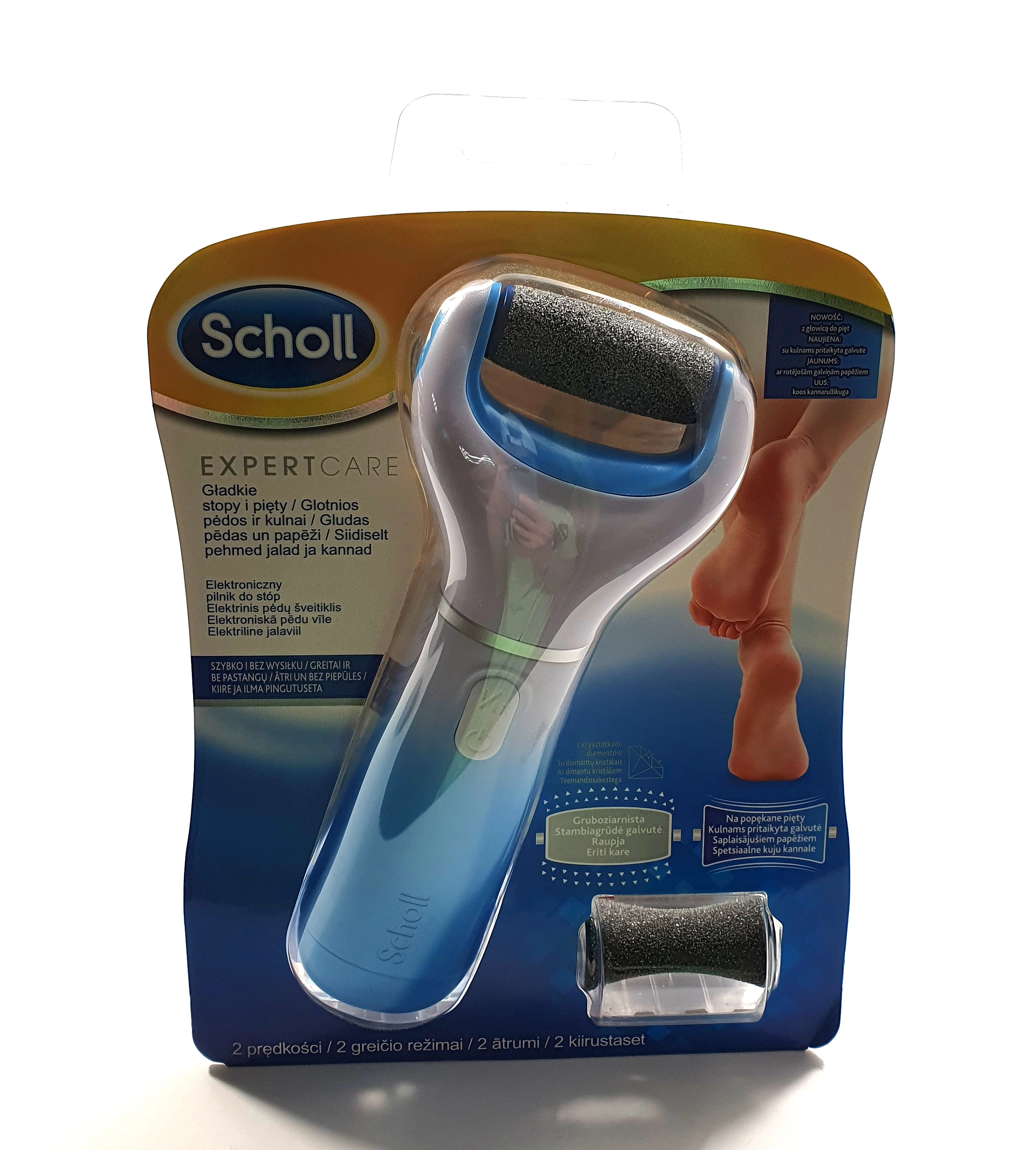 SCHOLL ELEKTRYCZNY PILNIK DO STÓP MARTWY NASKÓREK KOMPLET | Skarpetki ...