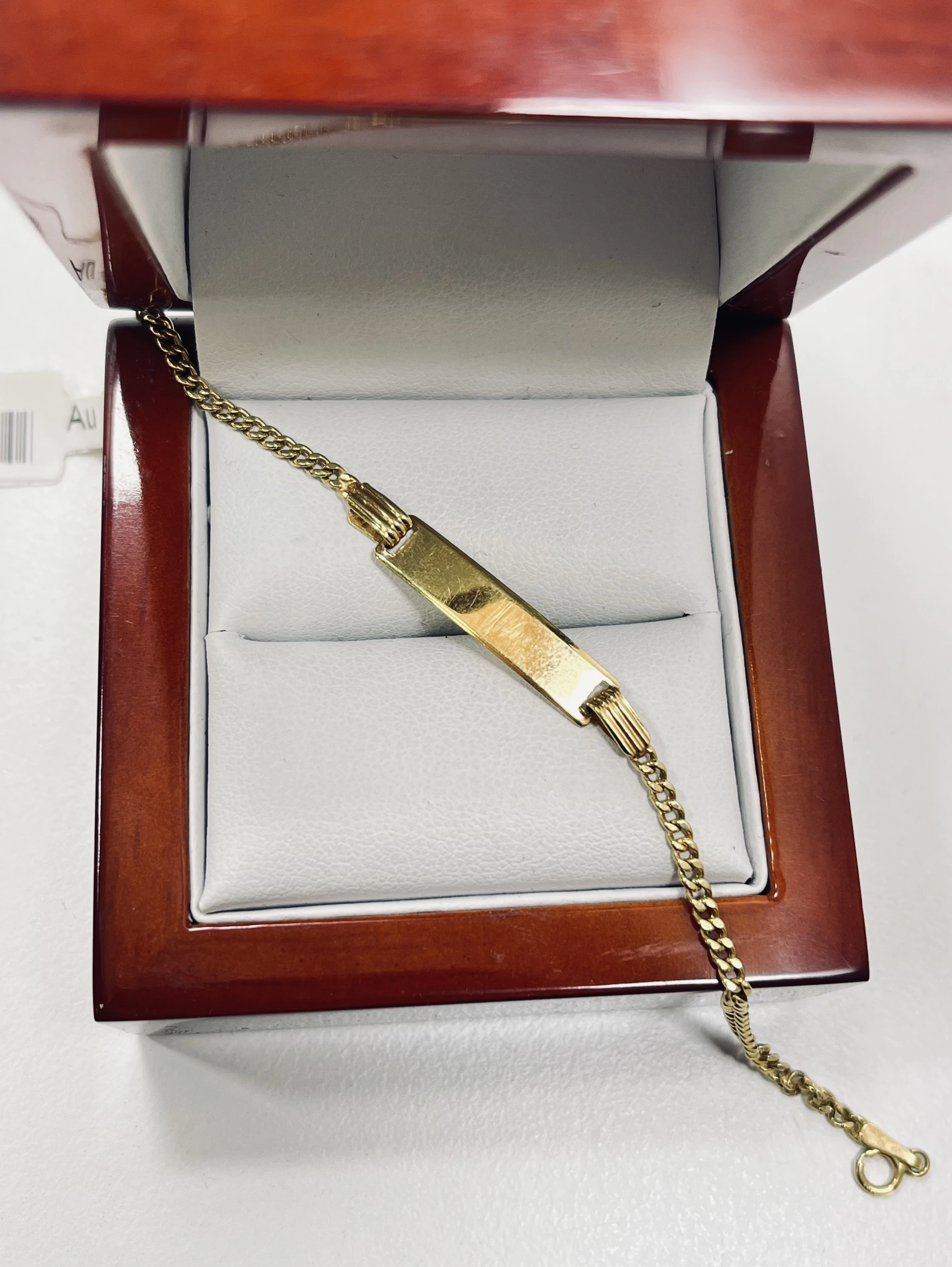 zlota-bransoletka-z-blaszka-proby-585p-230g-15cm-slupska-14-katowice