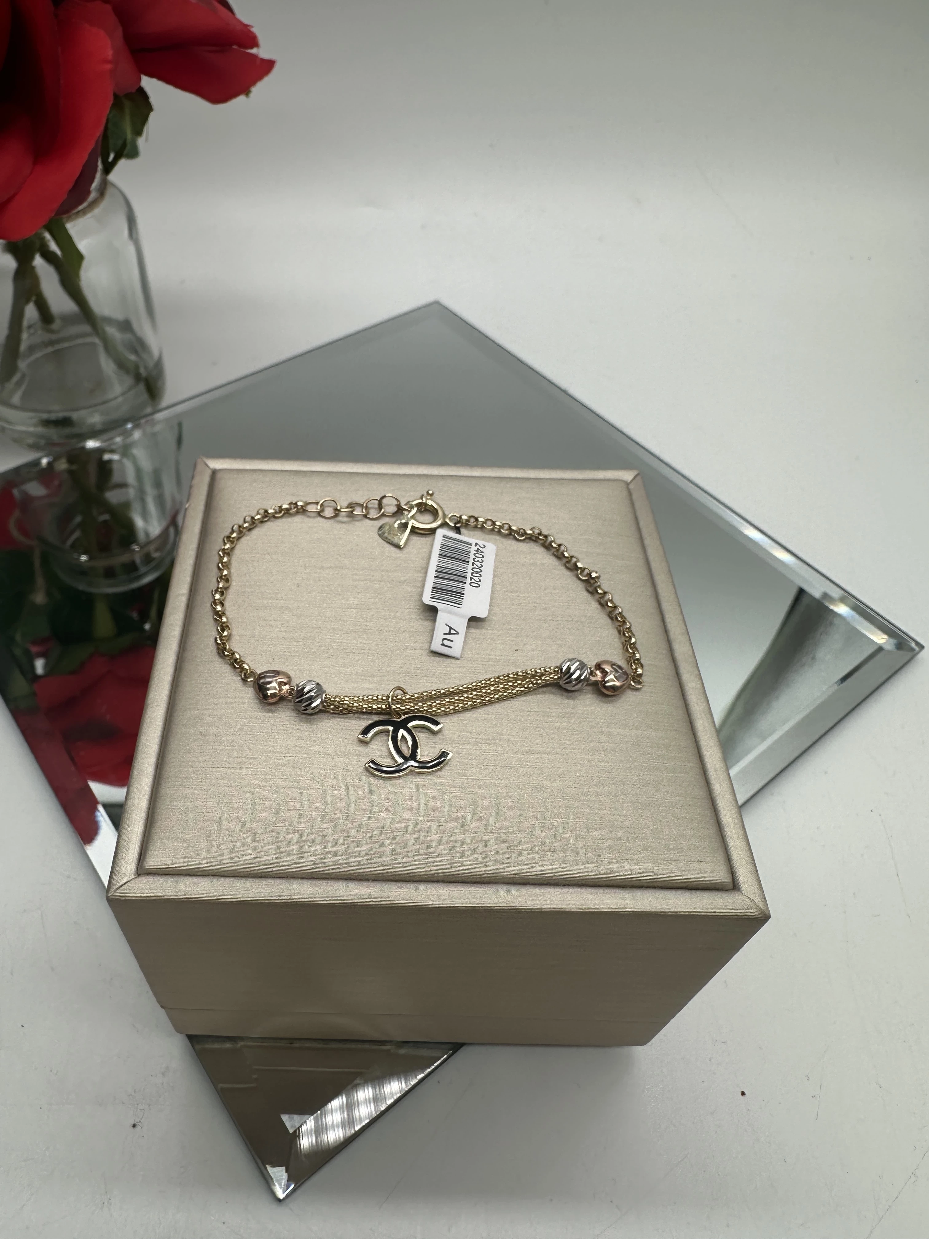 zlota-bransoletka-585-coco-chanel-cc-18-20cm-rodzaj-wyrob-jubilerski