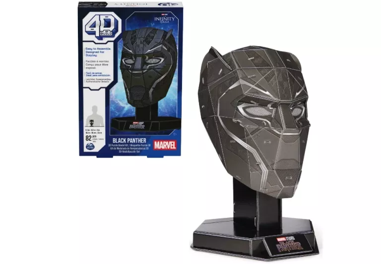 INFINITY SAGA MARVEL BLACK PANTHER MODEL DO BUDOWANIA KLOCKI 3D