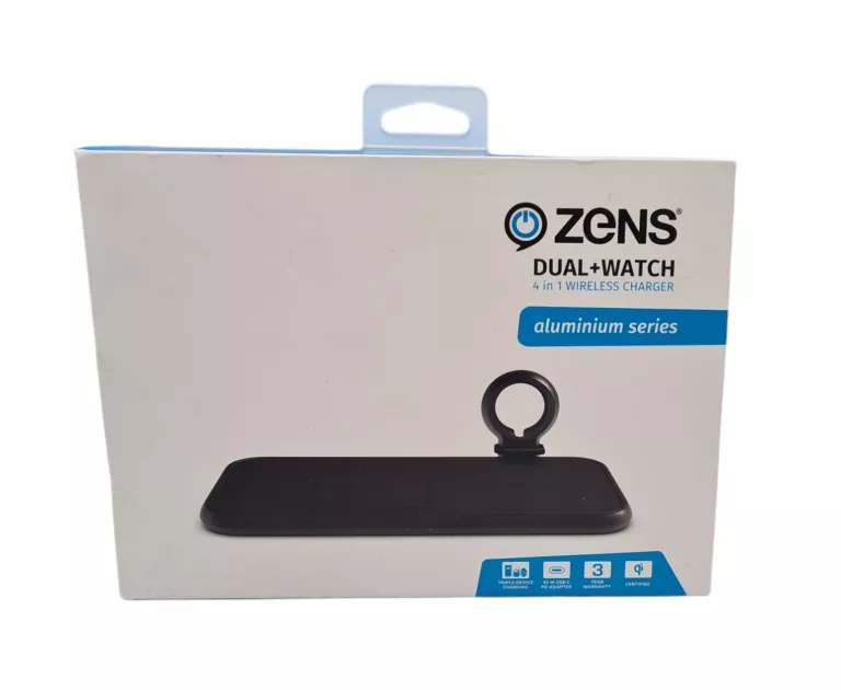 ZENS ALUMIUM 4 W 1 ŁADOWARKA 45W USB PD BLACK ZEDC13B/00