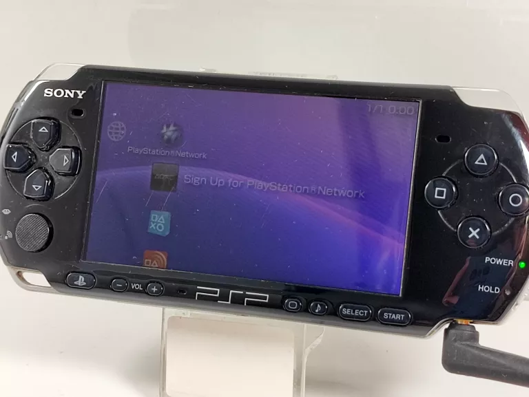KONSOLA PSP (PSP-3004) + ETUI / ORYG. ŁADOWARKA