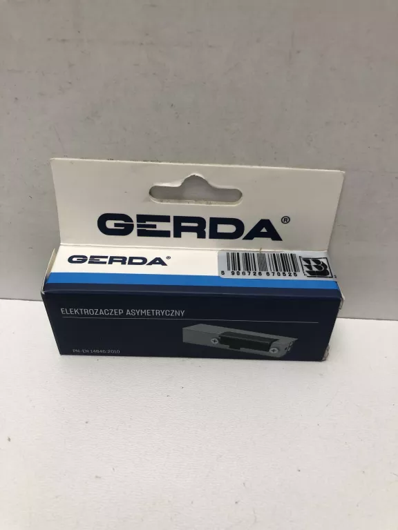 GERDA ELEKTROZACZEP ASYMETRYCZNY PN-EN 14846:201