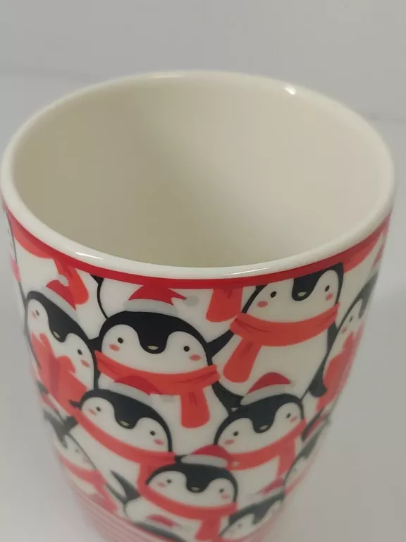 KUBEK CERAMICZNY PINGWINKI PINGWIN 350ML DUŻY