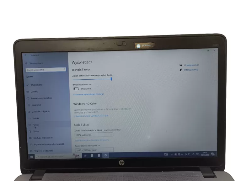 LAPTOP HP PROBOOK + ZASILACZ