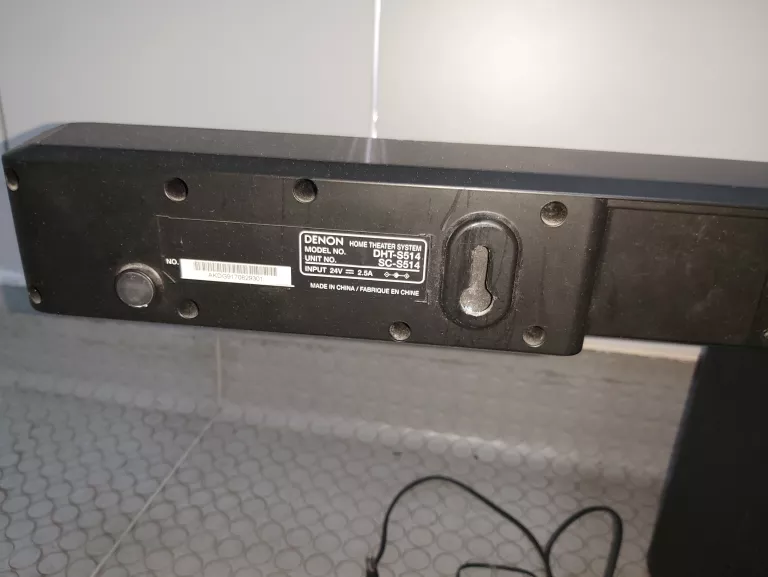 SOUNDBAR SUBWOOFER DENON DHT-S514 + PILOT