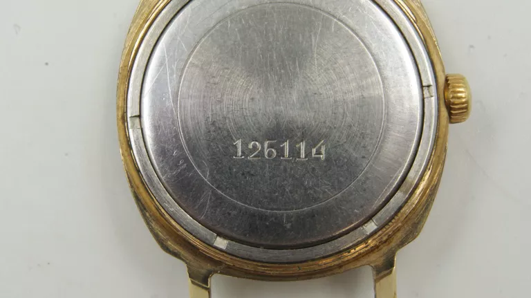 ZEGAREK SLAVA 21 KAMIENI POZŁACANY MECHANICZNY