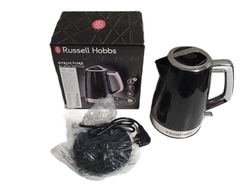 CZAJNIK ELEKTRYCZNY RUSSELL HOBBS STRUCTURE 2808170 KOMPLET Loombard.pl