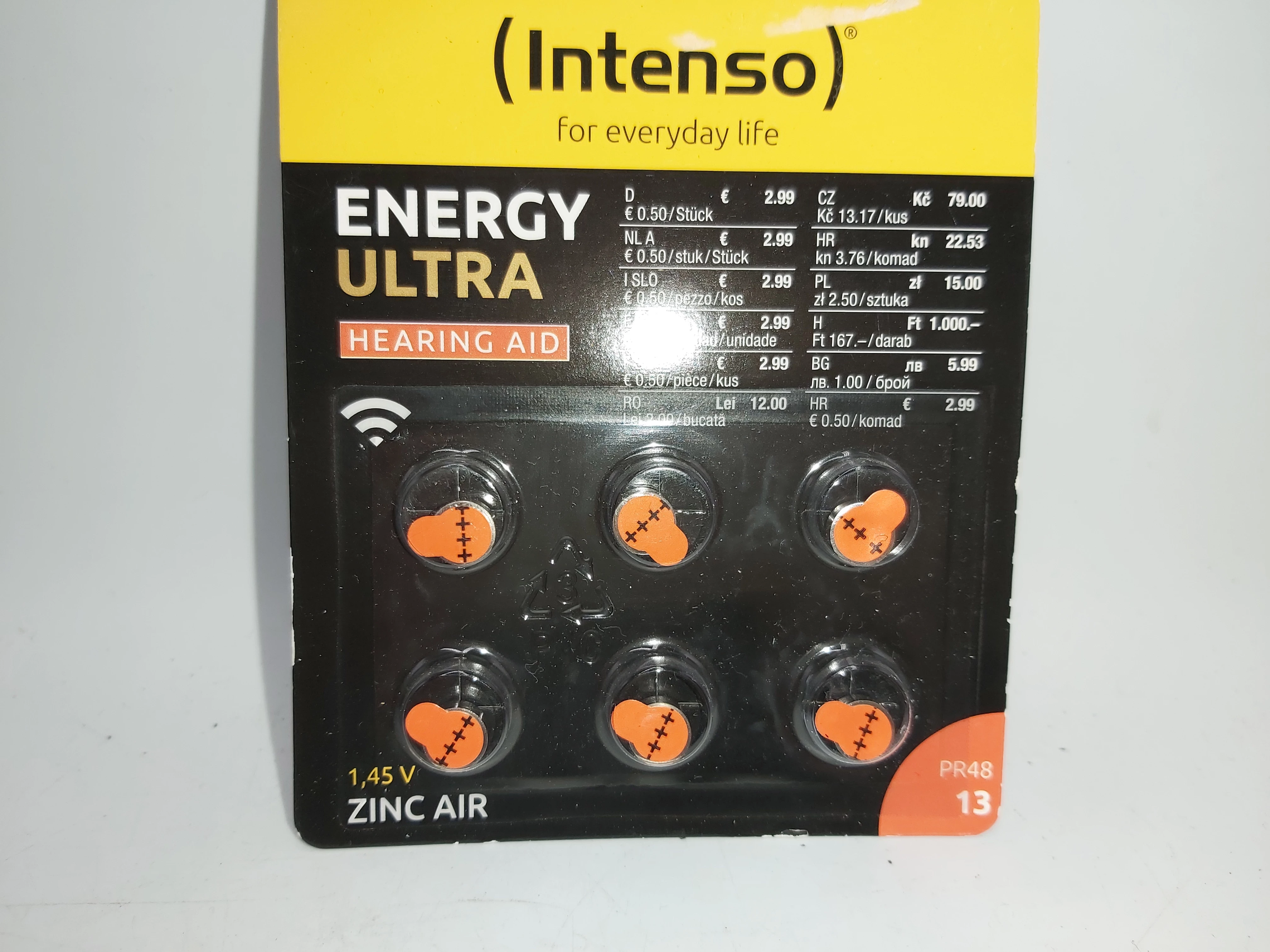 baterie-intenso-energy-ultra-hearing-aid-pr70-10-stan-uzywany