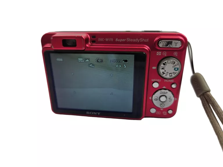 APARAT SONY CYBER-SHOT DSC-W170 CZERWONY