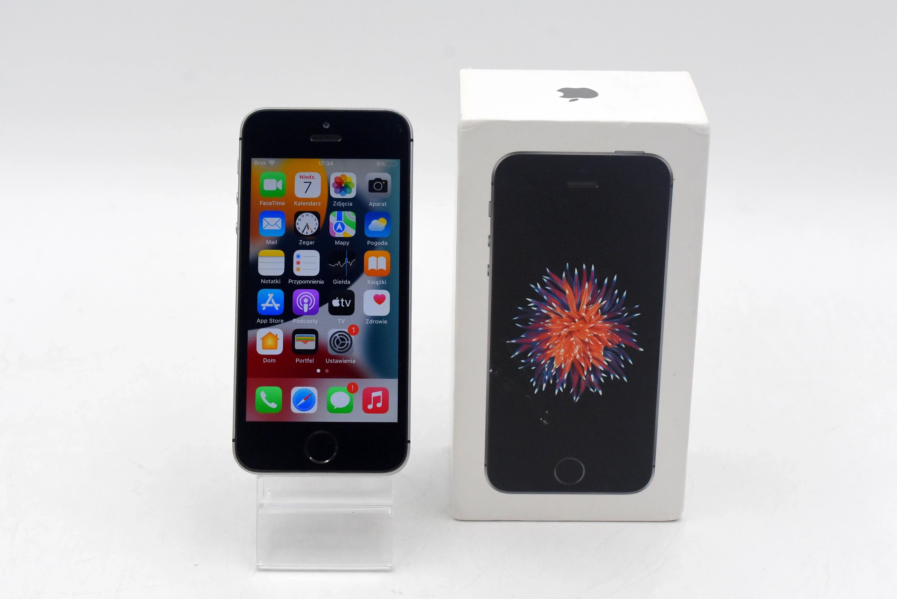 smartfon-apple-iphone-se-2-gb-32-gb-4g-lte-szary-bat-85-stan-uzywany