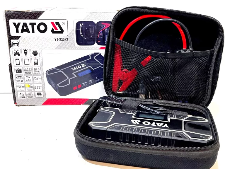 YATO URZĄDZENIE ROZRUCHOWE/POWERBANK 12000MA
