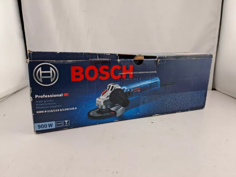 SZLIFIERKA KĄTOWA BOSCH 900 W 230 V TARCZA 125 MM GWS 9