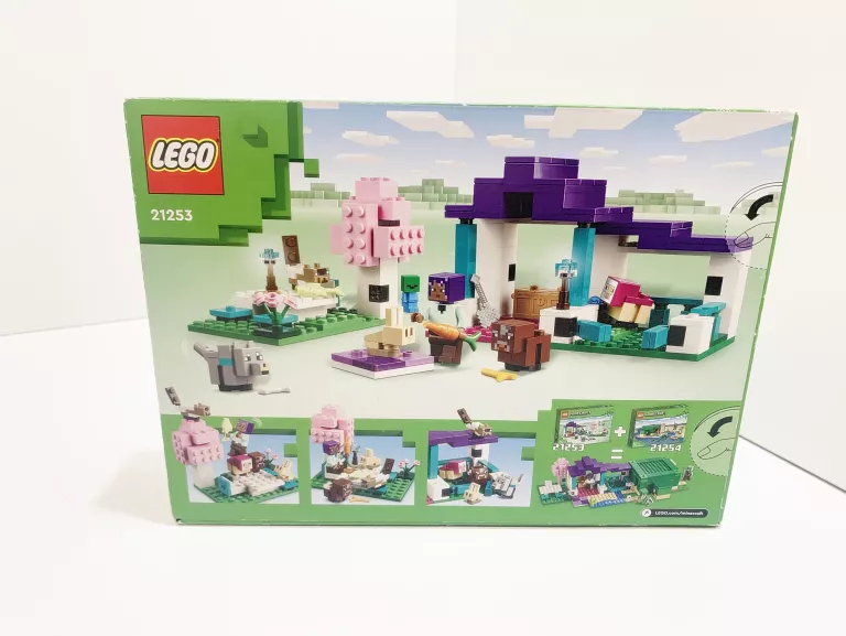 LEGO MINECRAFT SCHRONISKO DLA ZWIERZĄT 21253