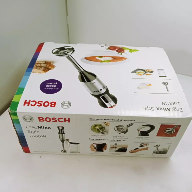 BLENDER BOSCH ERGOMIXX MS62M6110 1000W DOKŁADNY@JAK NOWY !!