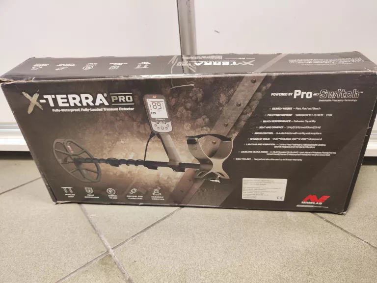 WYKRYWACZ METALI MINELAB X TERRA PRO KOMPLET GWARANCJA