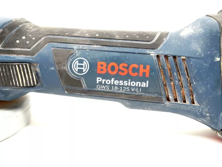 BOSCH GWS 18-125 V-LI + 5 AKUMULATORÓW + ŁADOWARKA
