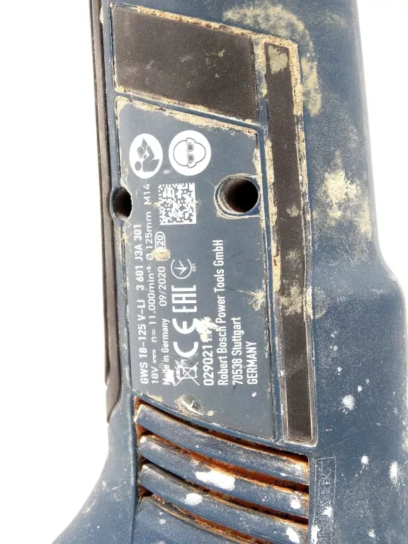BOSCH GWS 18-125 V-LI + 5 AKUMULATORÓW + ŁADOWARKA