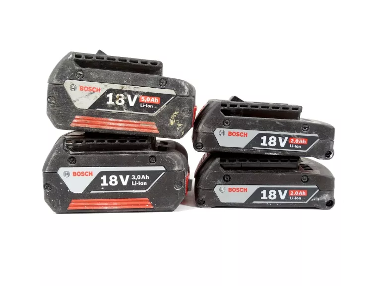 BOSCH GWS 18-125 V-LI + 5 AKUMULATORÓW + ŁADOWARKA