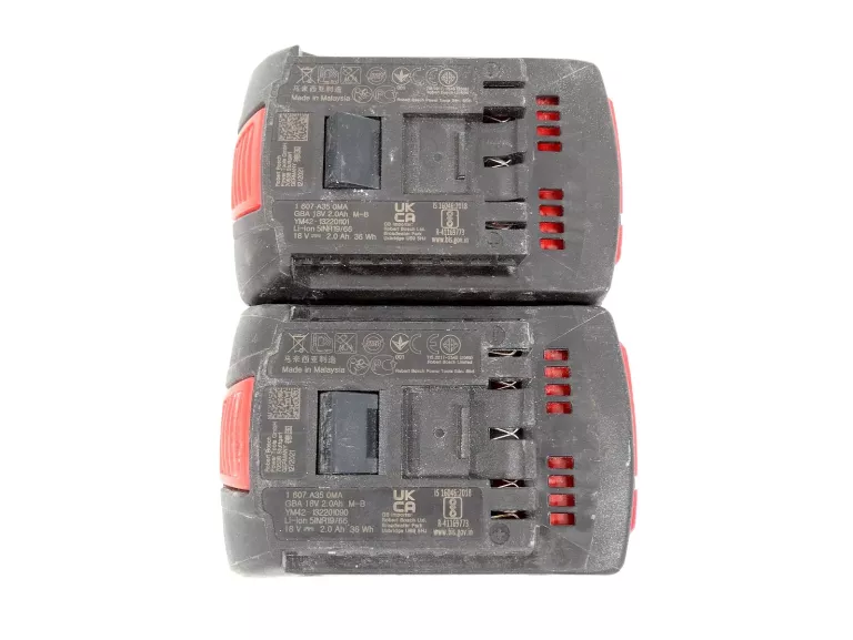BOSCH GWS 18-125 V-LI + 5 AKUMULATORÓW + ŁADOWARKA