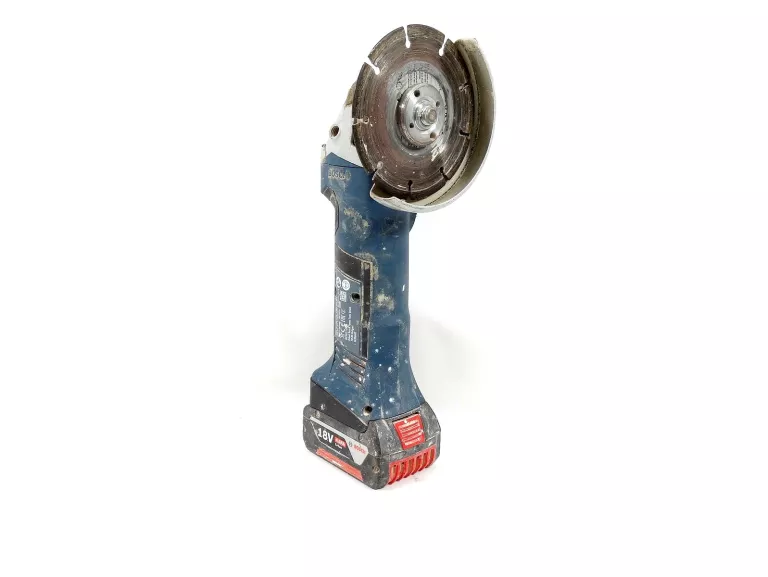 BOSCH GWS 18-125 V-LI + 5 AKUMULATORÓW + ŁADOWARKA