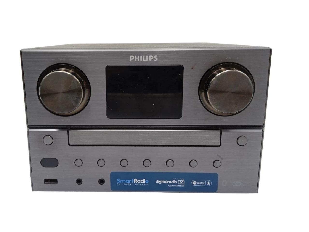 mini-wieza-philips-tam890510-100w-wi-fi-bluetooth-radio-fm-dab-stan-uzywany