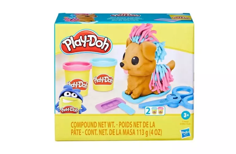 CIASTOLINA PLAY-DOH MINI PSI FRYZJER HASBRO NOŻYCZKI PLASTEREK PIESEK E790