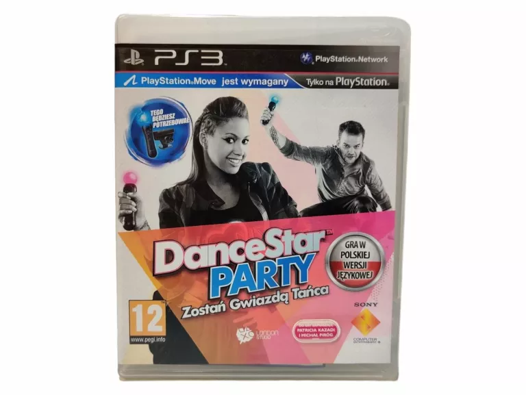 GRA NA PS3 MOVE DANCESTAR PARTY ZOSTAŃ GWIAZDĄ TAŃCA