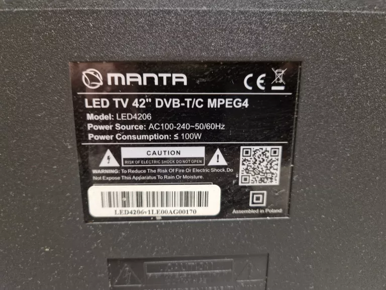 TV MANTA LED4206