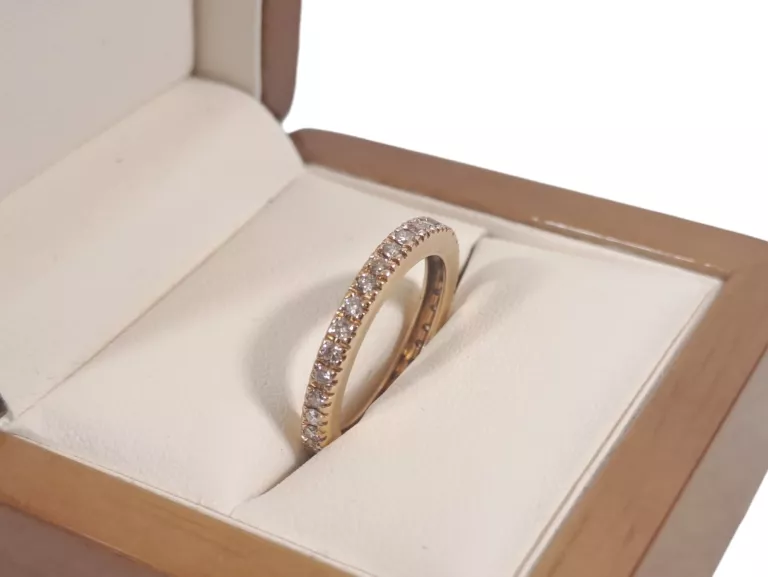 PIERŚCIONEK Z DIAMENTAMI (0,55CT) PR.585 3,10G R:13