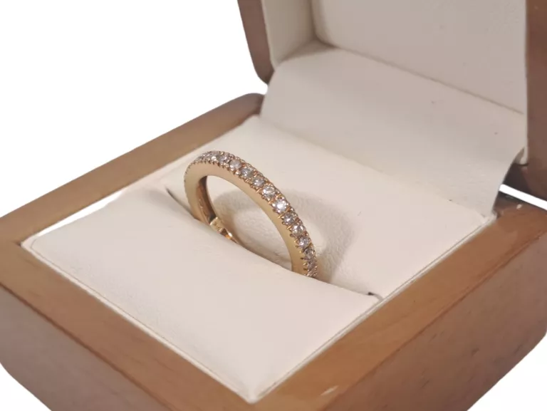 PIERŚCIONEK Z DIAMENTAMI (0,55CT) PR.585 3,10G R:13