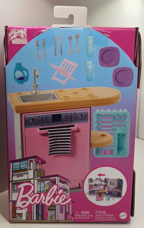 BARBIE - ZESTAW MEBLI DO KUCHNI HJV34