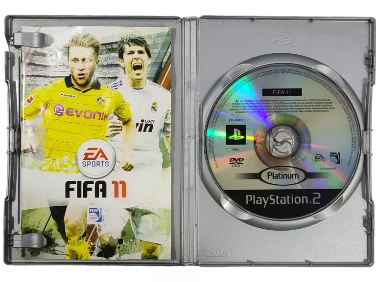 KONSOLA PLAYSTATION 2 +PAD ZAM. +FIFA 11