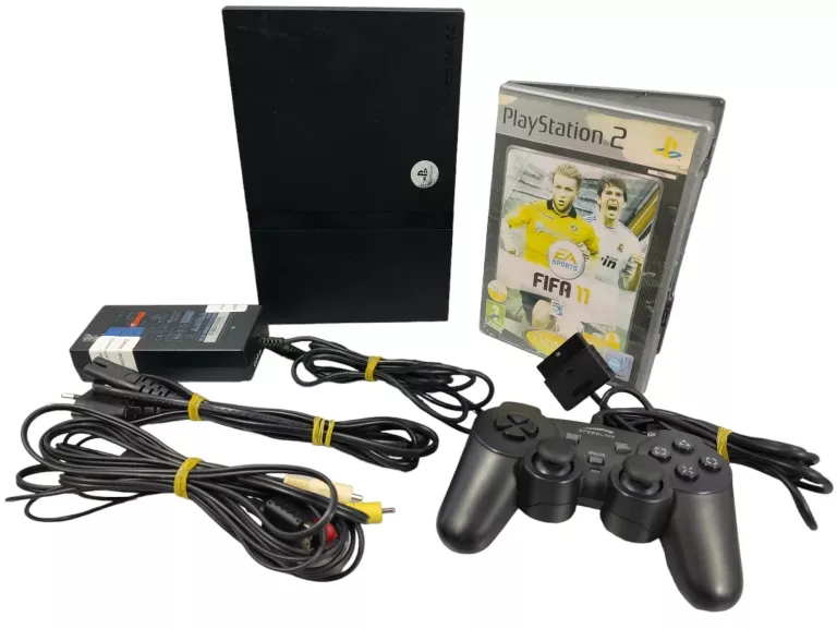 KONSOLA PLAYSTATION 2 +PAD ZAM. +FIFA 11