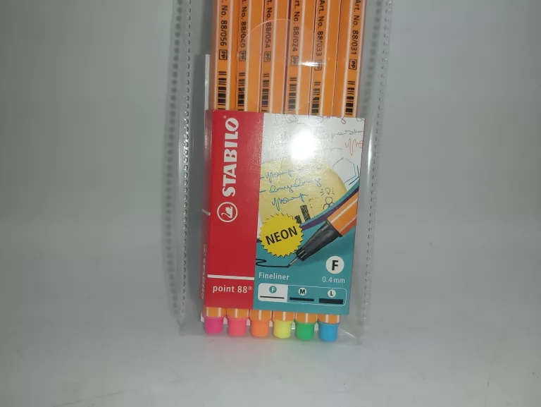 ZESTAW STABILO POINT 88 FINELINER 6 SZT