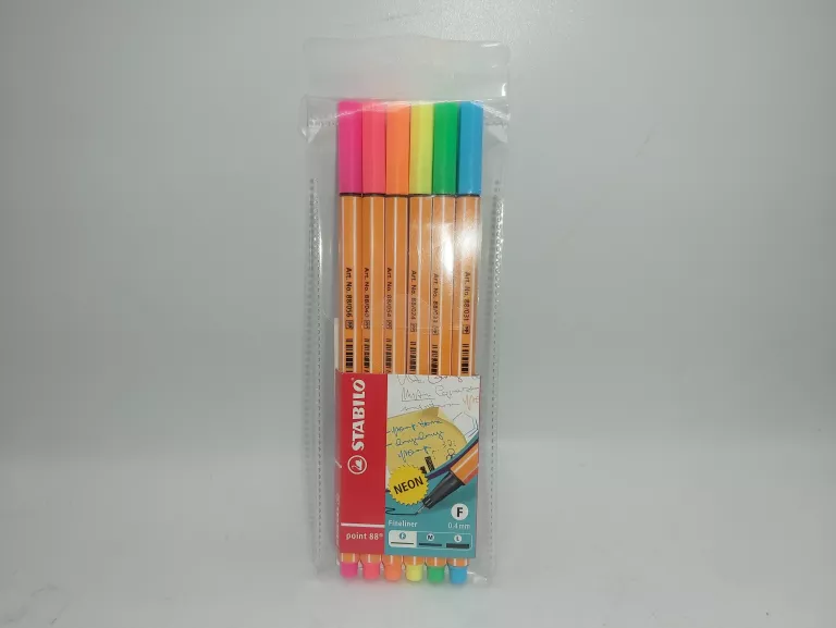 ZESTAW STABILO POINT 88 FINELINER 6 SZT
