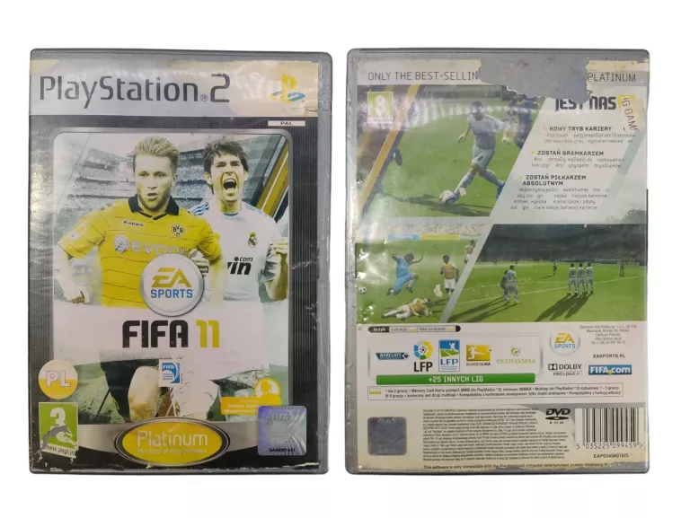 KONSOLA PLAYSTATION 2 +PAD ZAM. +FIFA 11