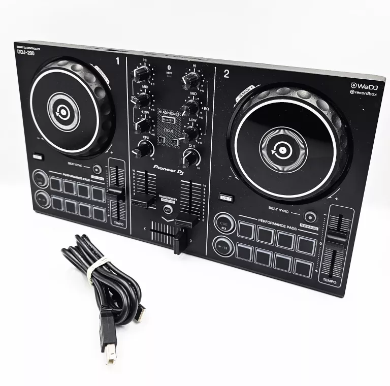 KONTROLER PIONEER DJ DDJ-200 + KABEL + PUDEŁKO | CD-playery