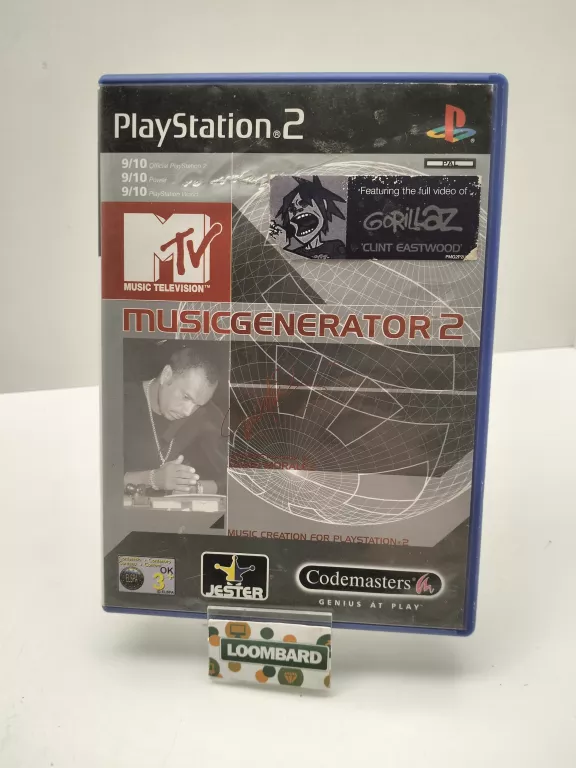 GRA PS2 MTV MUSIC GENERATOR 2