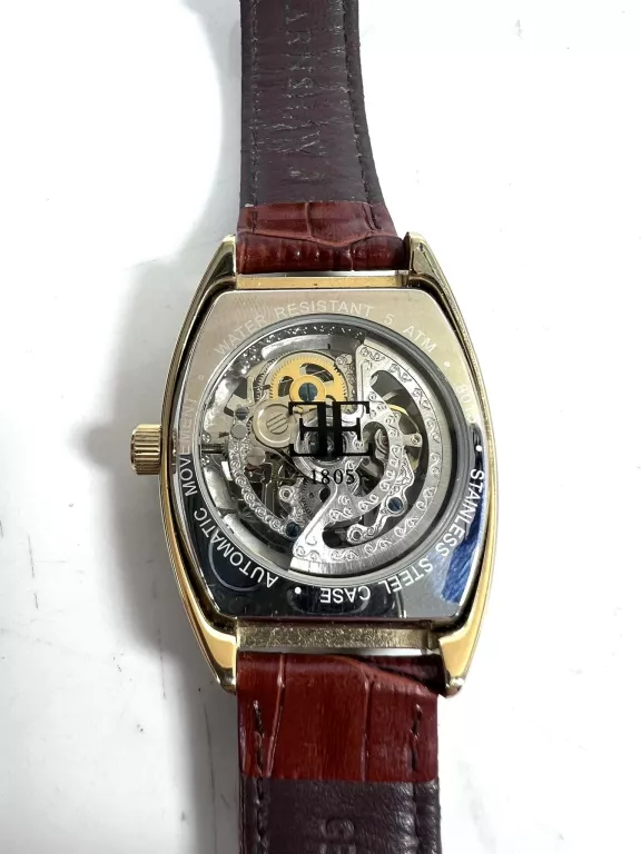 ZEGAREK MĘSKI AUTOMATYCZNY  EARNSHAW ES-8015-03 HOLBORN PASEK