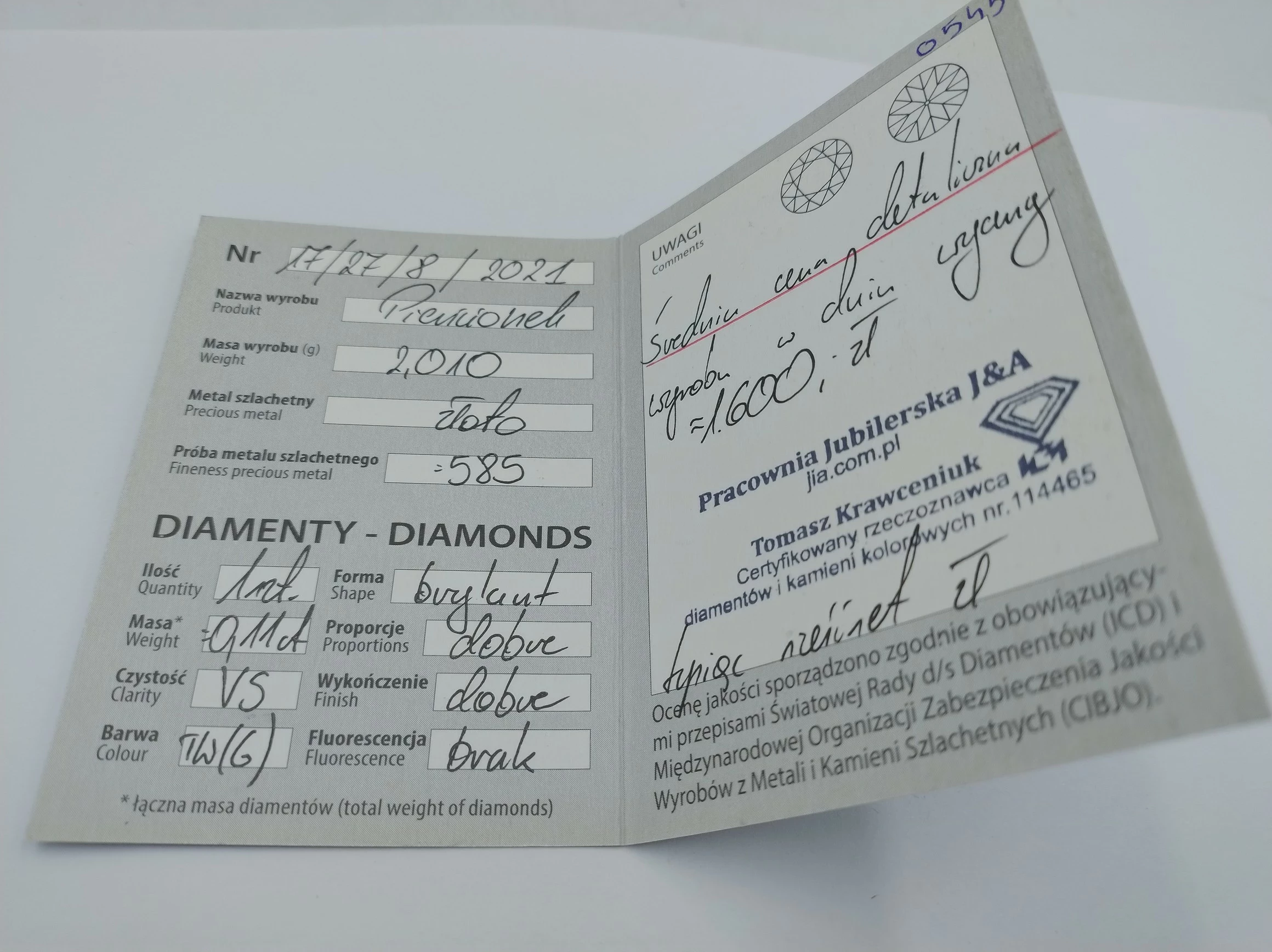 wyrob-jubilerski-uzywany-pierscionek-diamenty-marka-bez-marki